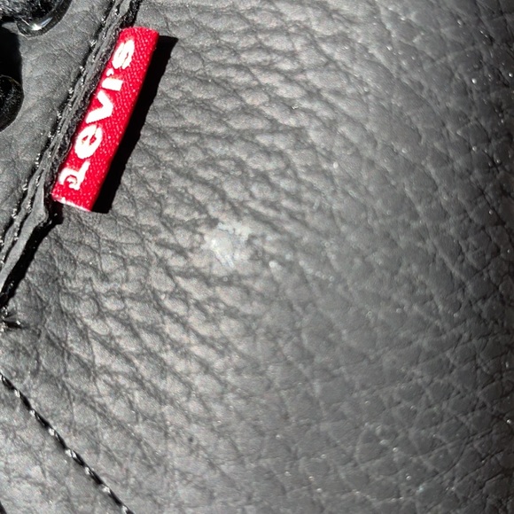 Levi’s Lace-Up, Black Shoes, Worn Once, Levi’s Comfort Line, Size 9.5 - Picture 10 of 10